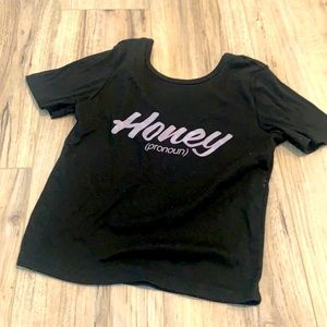 cotton on honey crop top